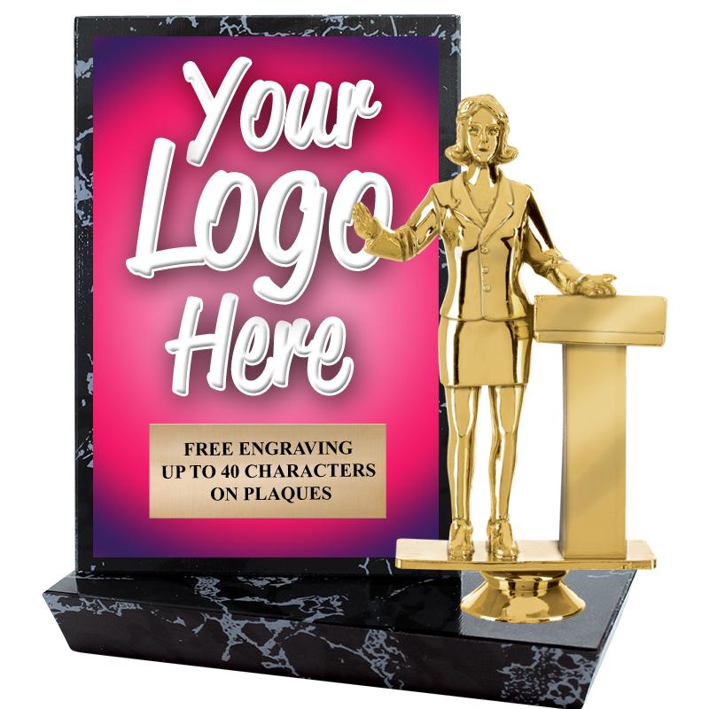 6"X6" CUSTOM STADIUM PLAQUE