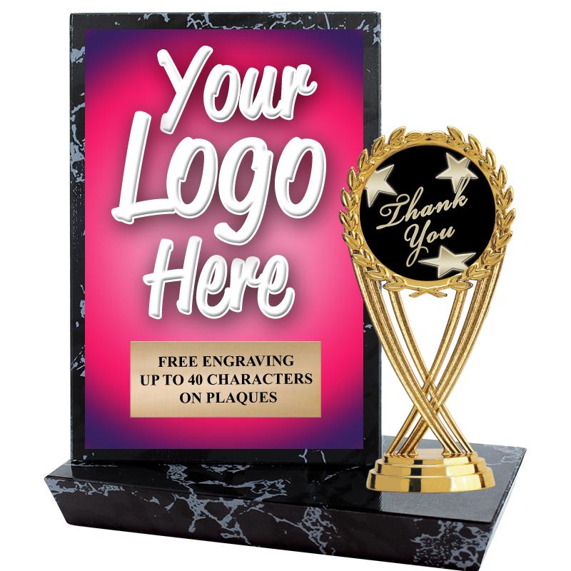 6"X6" CUSTOM STADIUM PLAQUE