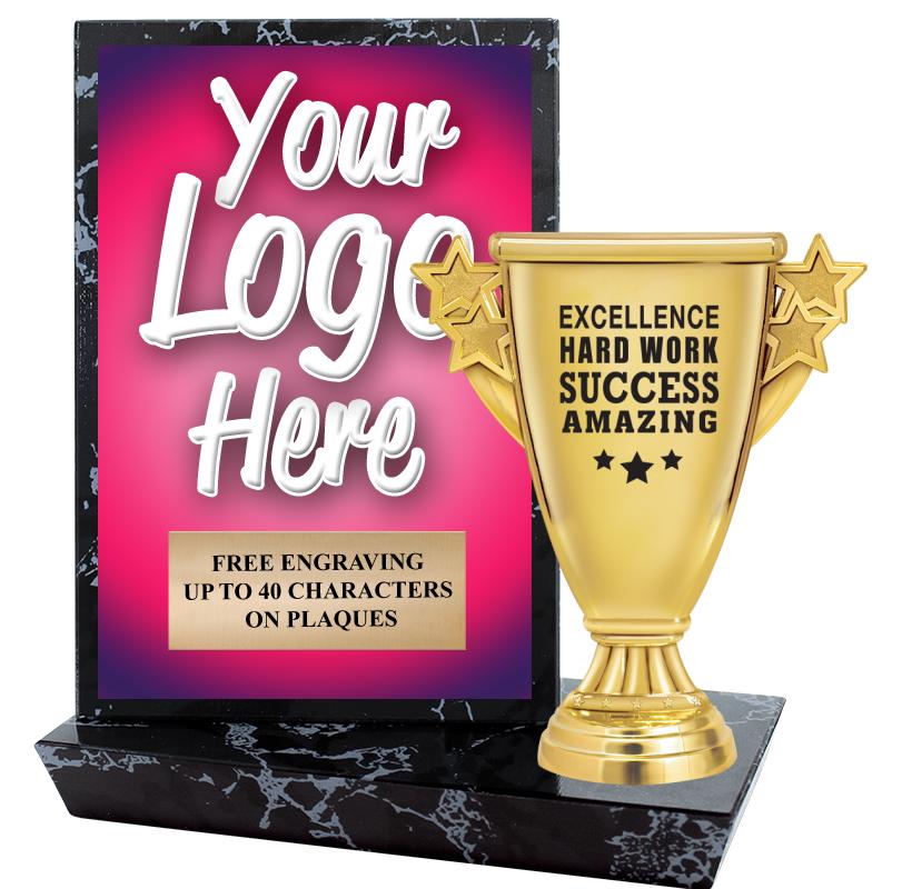 6"X6" CUSTOM STADIUM PLAQUE