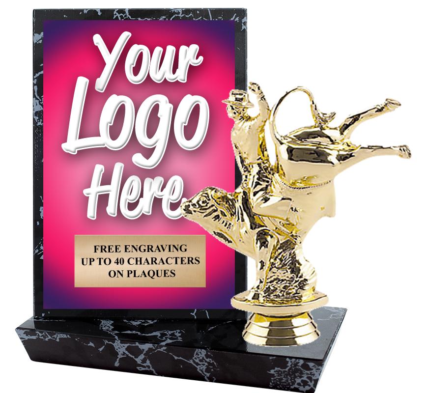 6"X6" CUSTOM STADIUM PLAQUE