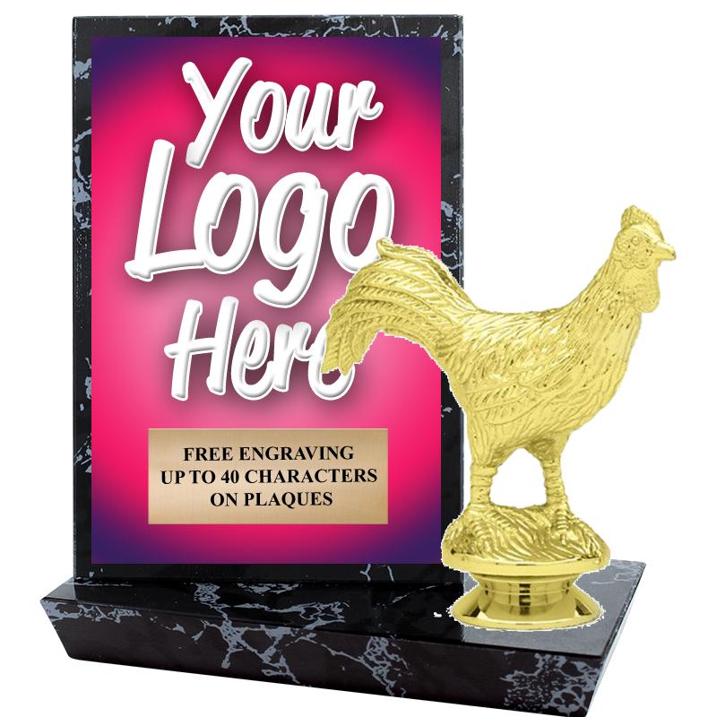 6"X6" CUSTOM STADIUM PLAQUE