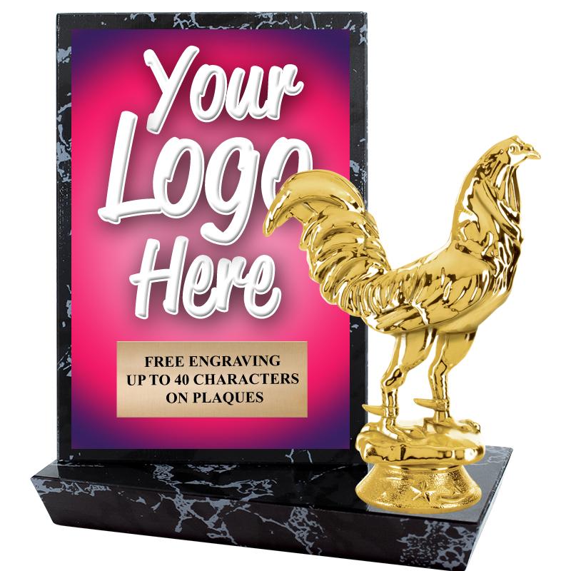 6"X6" CUSTOM STADIUM PLAQUE