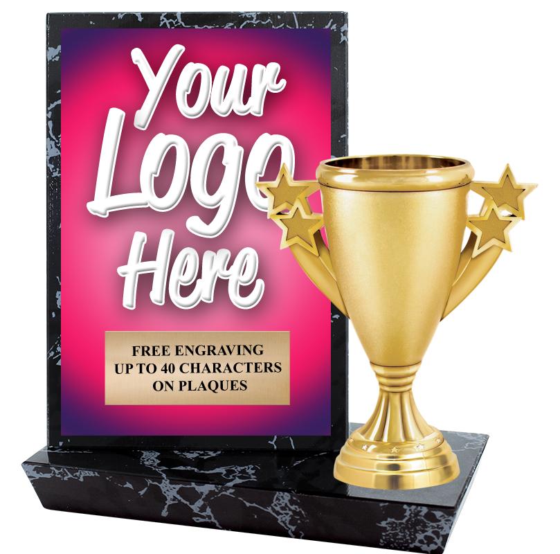 6"X6" CUSTOM STADIUM PLAQUE