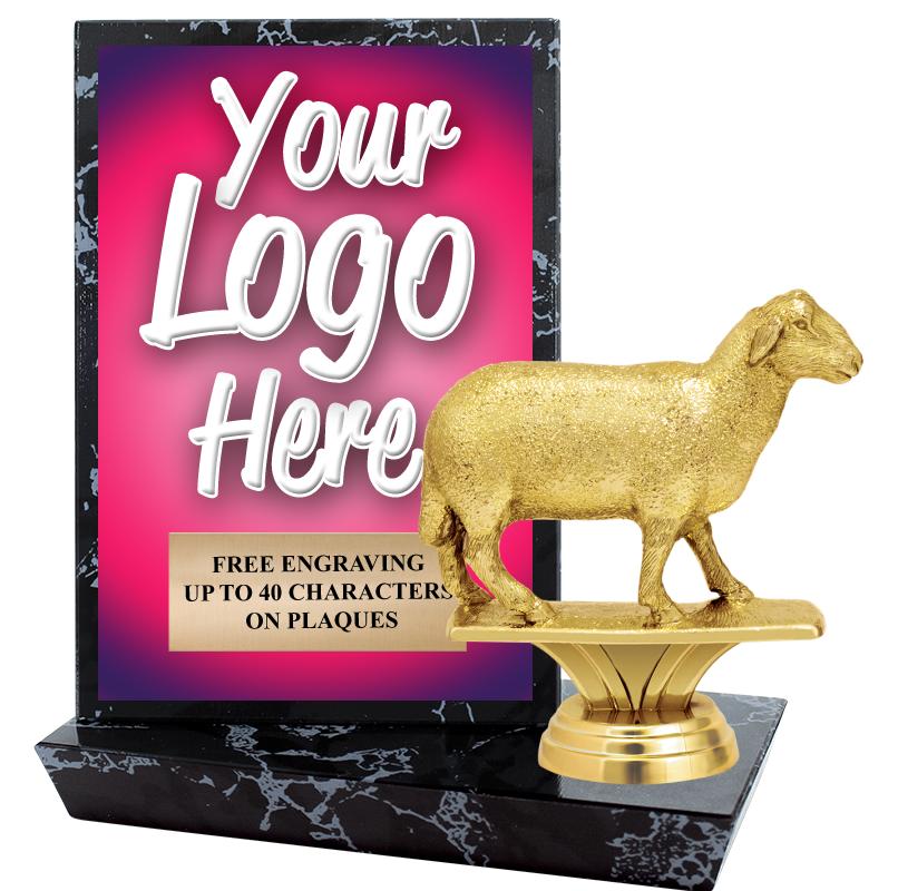 6"X6" CUSTOM STADIUM PLAQUE