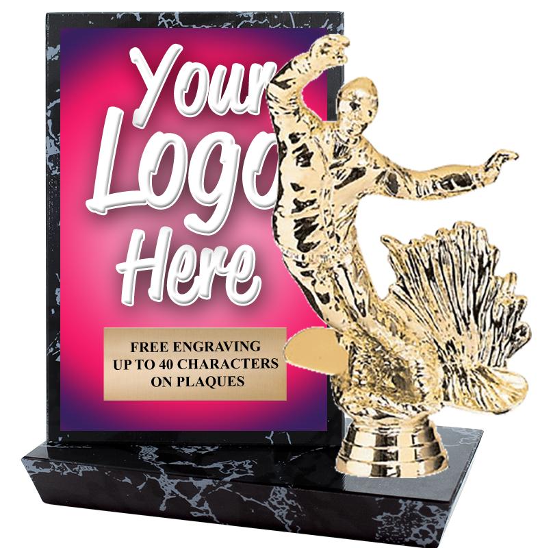 6"X6" CUSTOM STADIUM PLAQUE