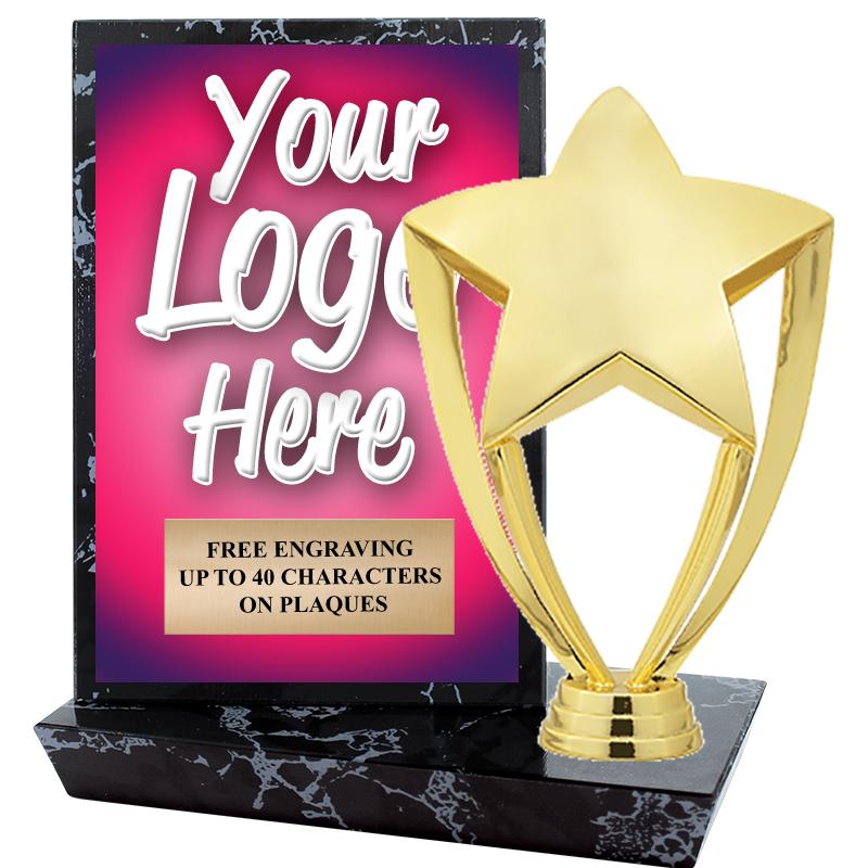 6"X6" CUSTOM STADIUM PLAQUE