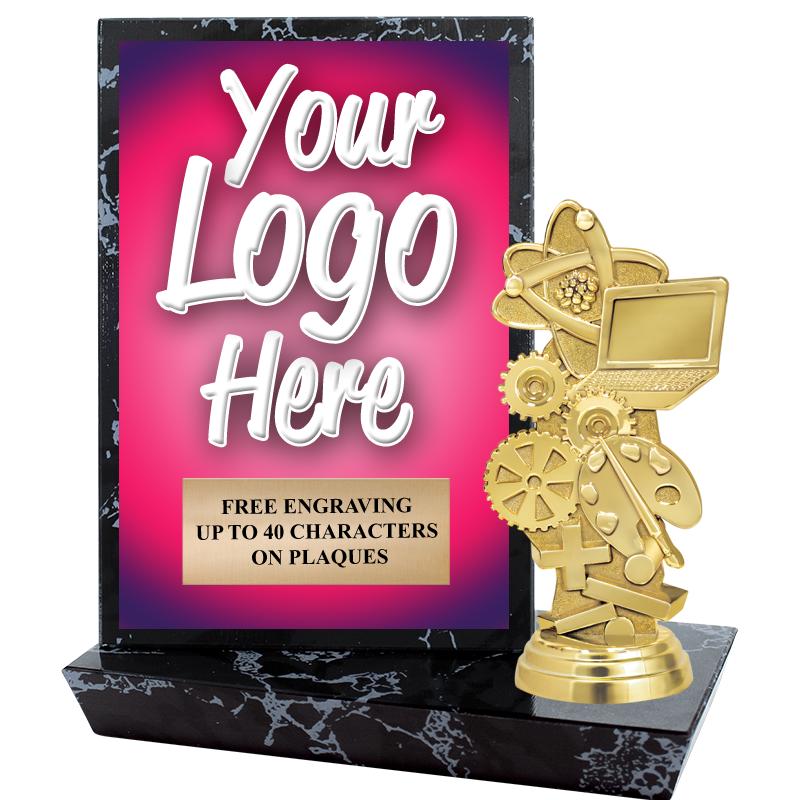 6"X6" CUSTOM STADIUM PLAQUE