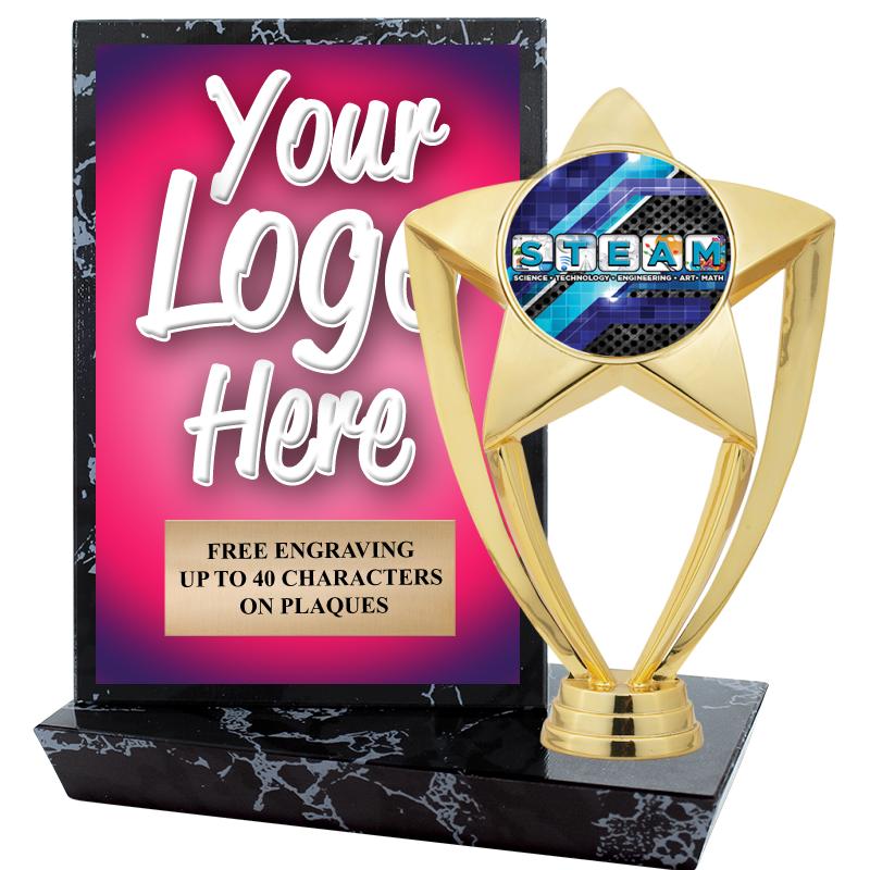 6"X6" CUSTOM STADIUM PLAQUE