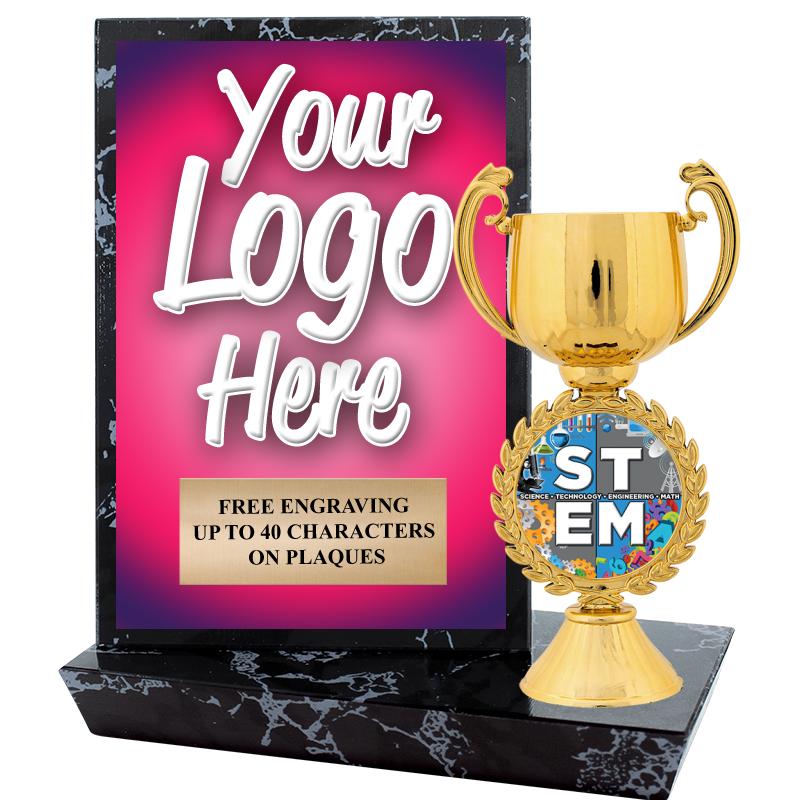 6"X6" CUSTOM STADIUM PLAQUE