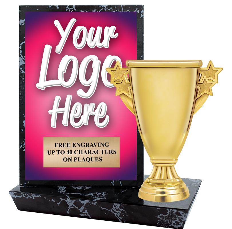 6"X6" CUSTOM STADIUM PLAQUE