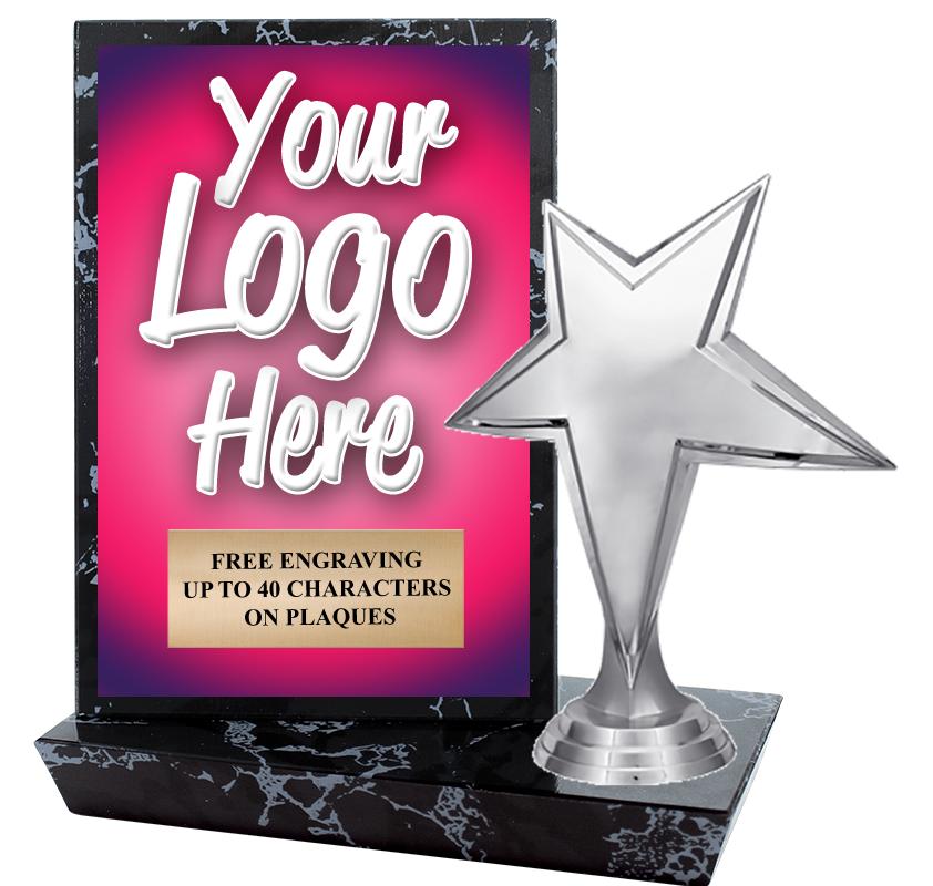 6"X6" CUSTOM STADIUM PLAQUE