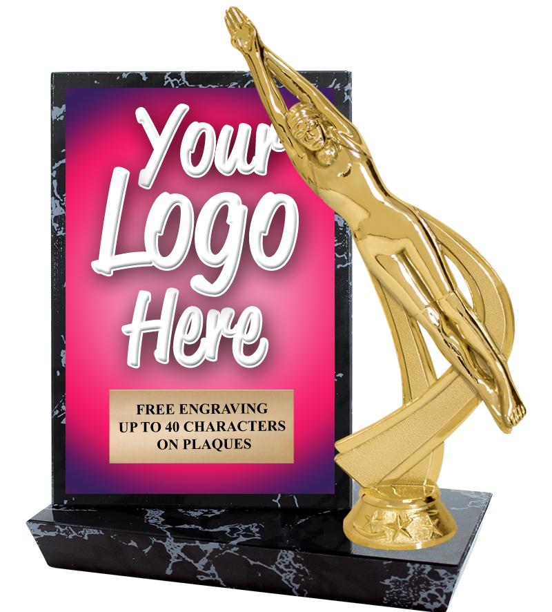 6"X6" CUSTOM STADIUM PLAQUE