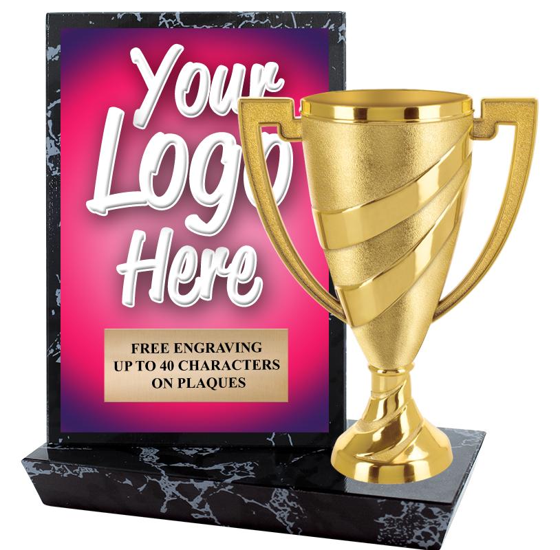 6"X6" CUSTOM STADIUM PLAQUE