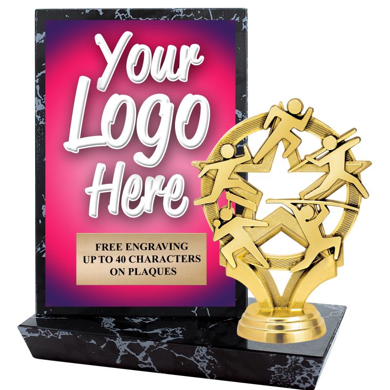 6"X6" CUSTOM STADIUM PLAQUE