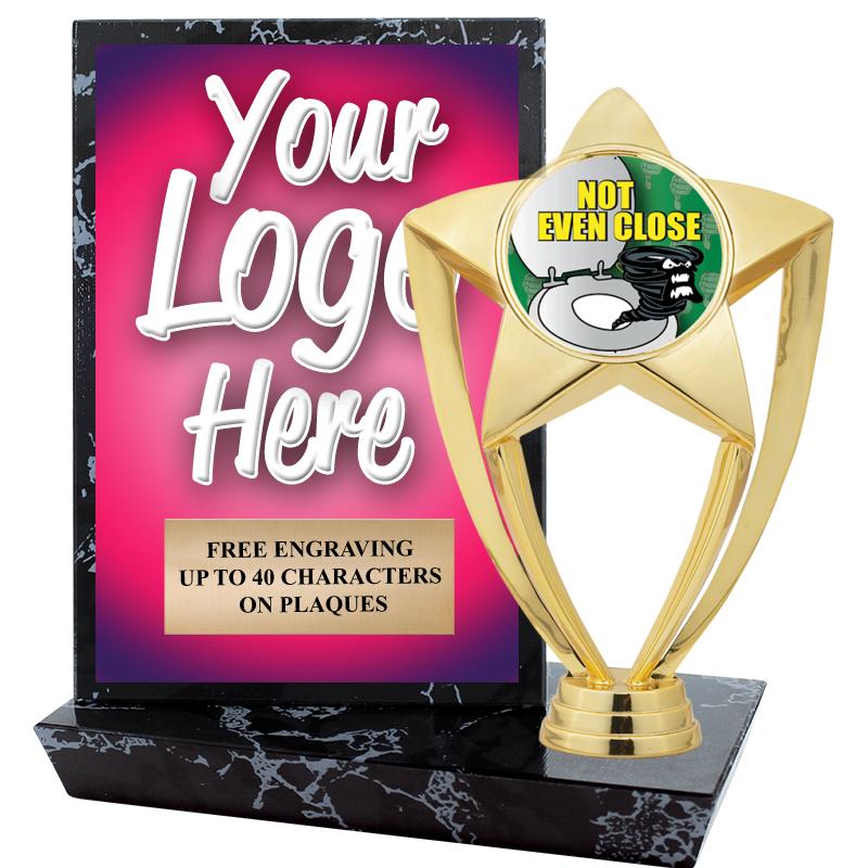 6"X6" CUSTOM STADIUM PLAQUE