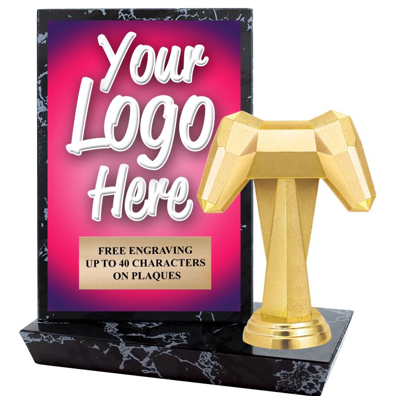 6"X6" CUSTOM STADIUM PLAQUE