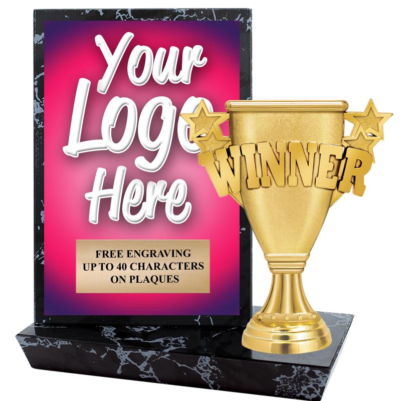 6"X6" CUSTOM STADIUM PLAQUE