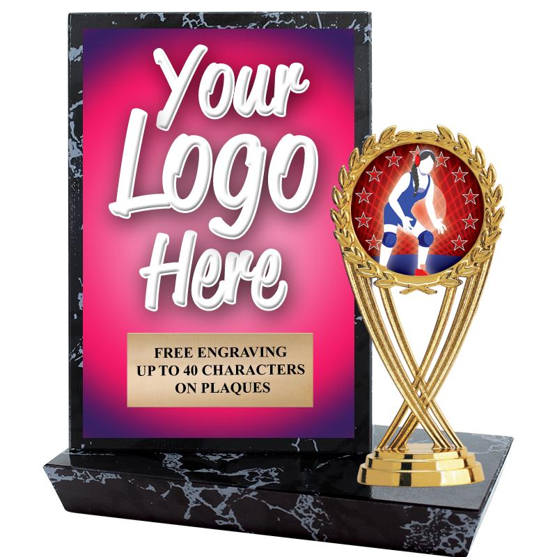 6"X6" CUSTOM STADIUM PLAQUE