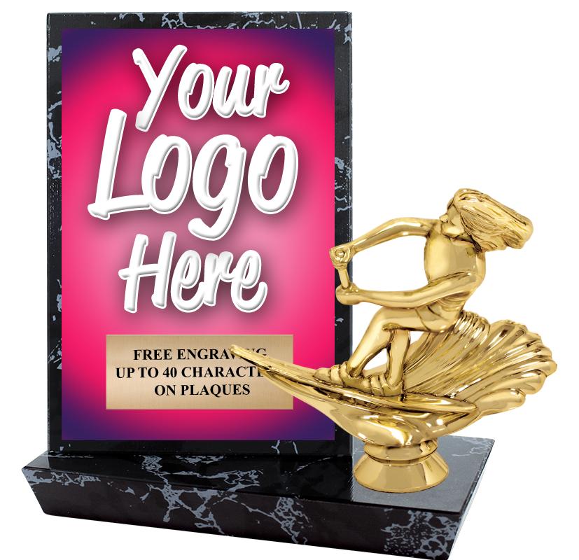 6"X6" CUSTOM STADIUM PLAQUE