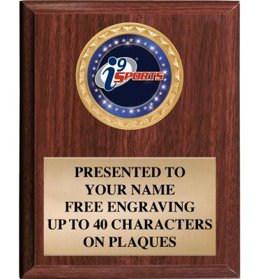 Classic Wood i9 Sports Plaques