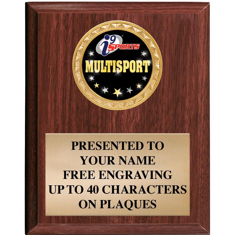 4" X 6" I9 WOOD INSERT PLQ