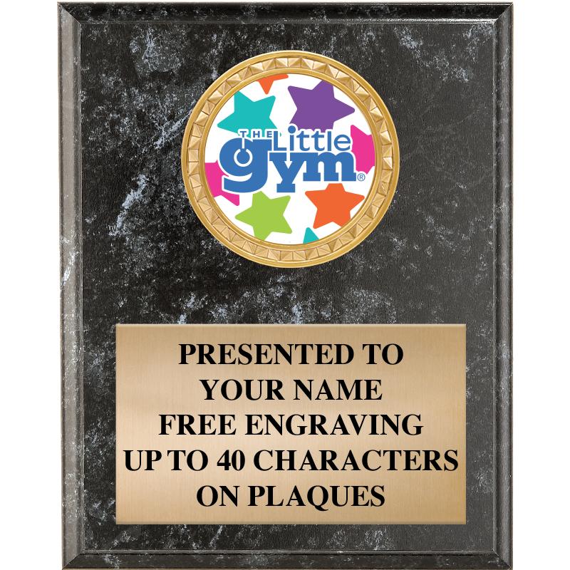 4X6 BLACK MBL INSERT PLAQUE