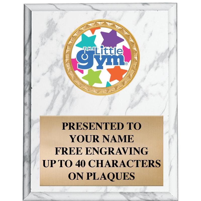 4X6 WHITE MBL INSERT PLAQUE