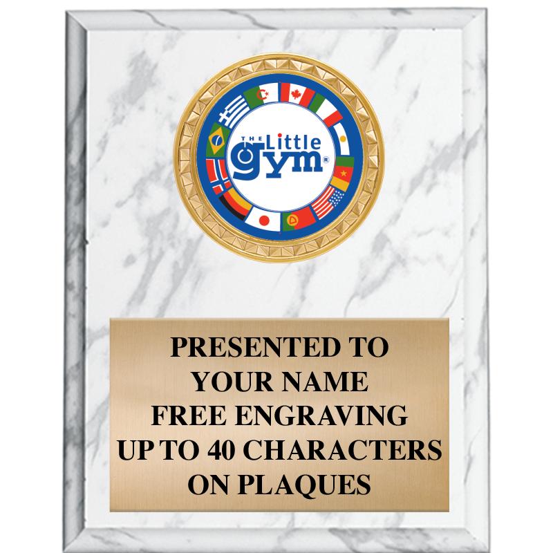 4X6 WHITE MBL INSERT PLAQUE