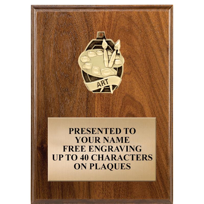 5X7 MEDALLION PLAQUE