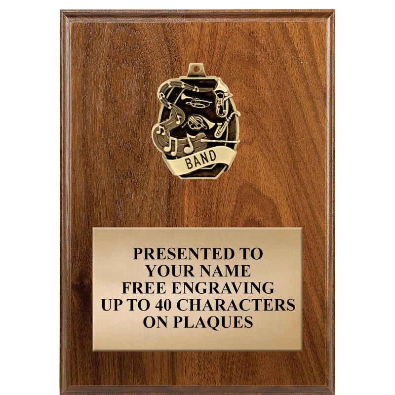 5X7 MEDALLION PLAQUE