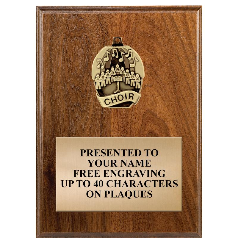 5X7 MEDALLION PLAQUE