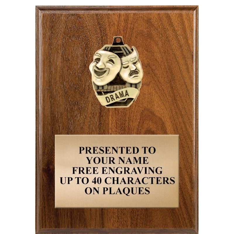 5X7 MEDALLION PLAQUE