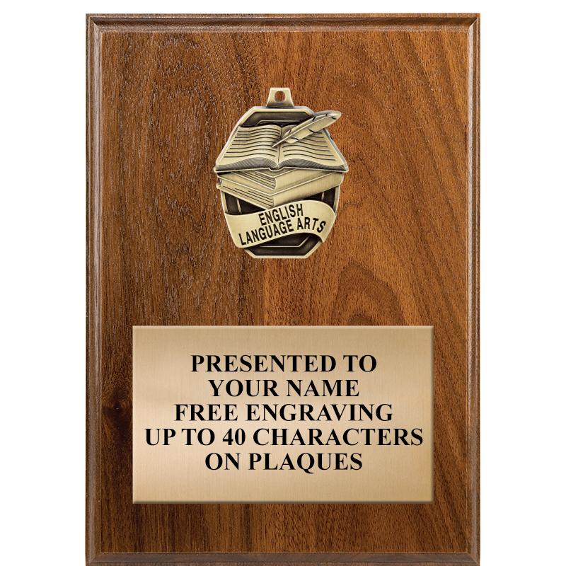 5X7 MEDALLION PLAQUE