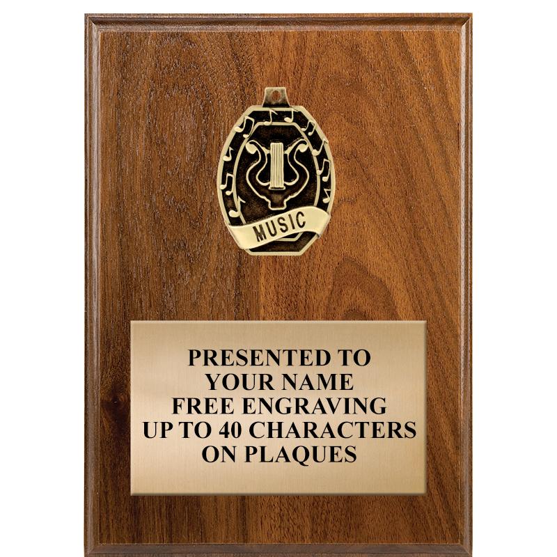 5X7 MEDALLION PLAQUE