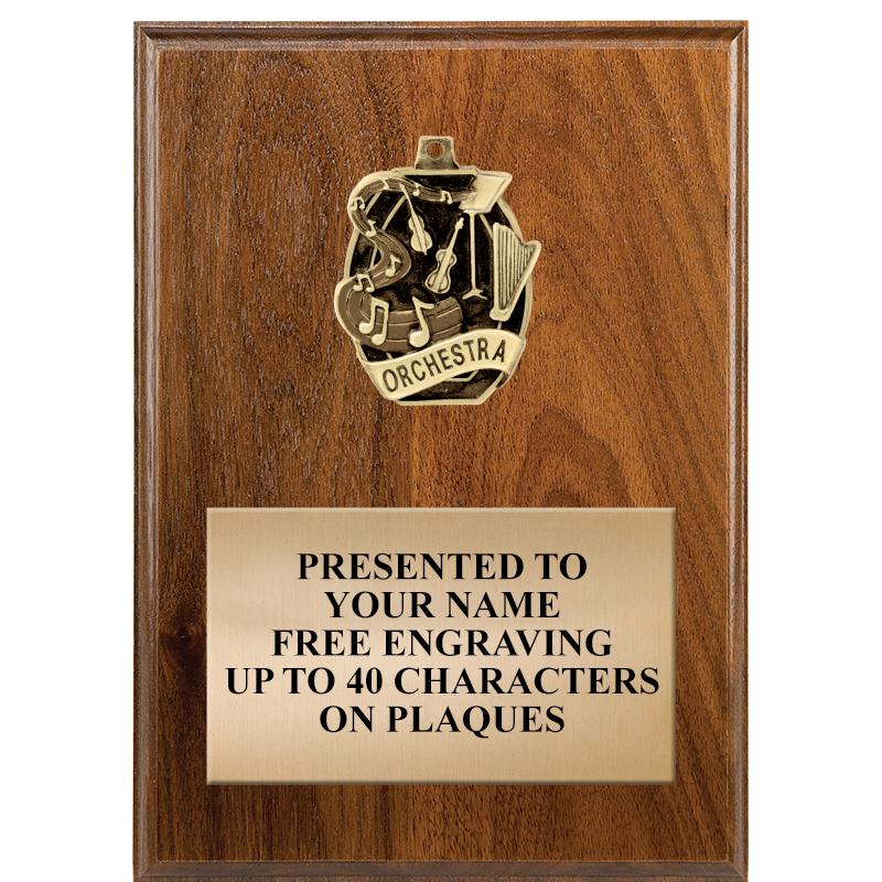 5X7 MEDALLION PLAQUE