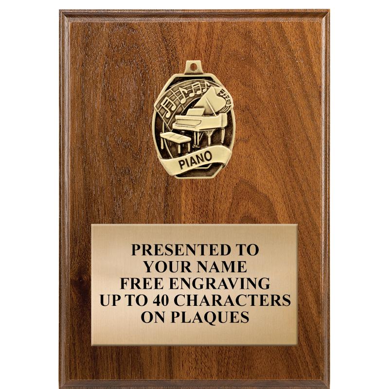 5X7 MEDALLION PLAQUE