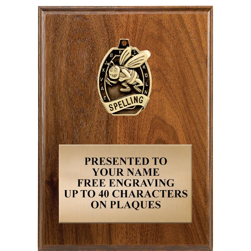 5X7 MEDALLION PLAQUE