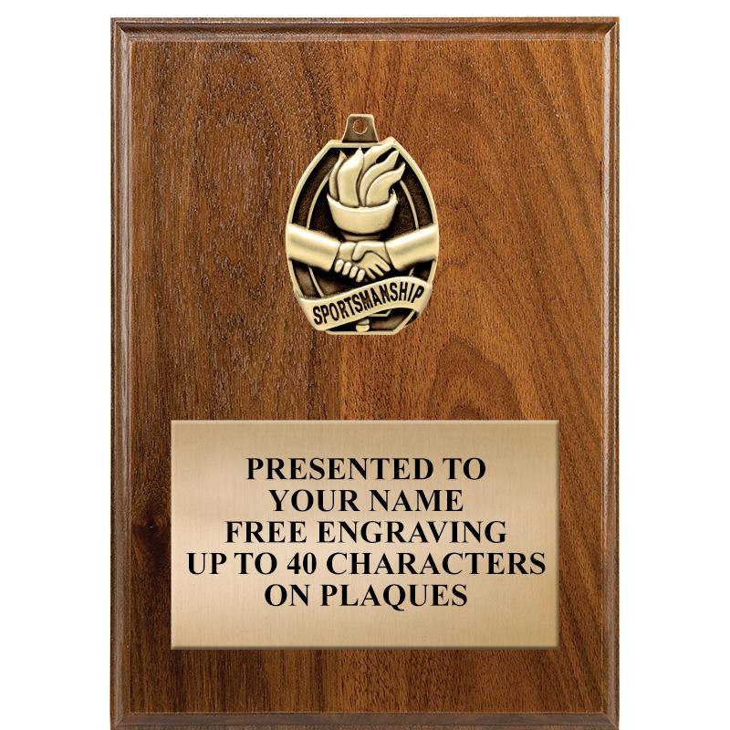 5X7 MEDALLION PLAQUE