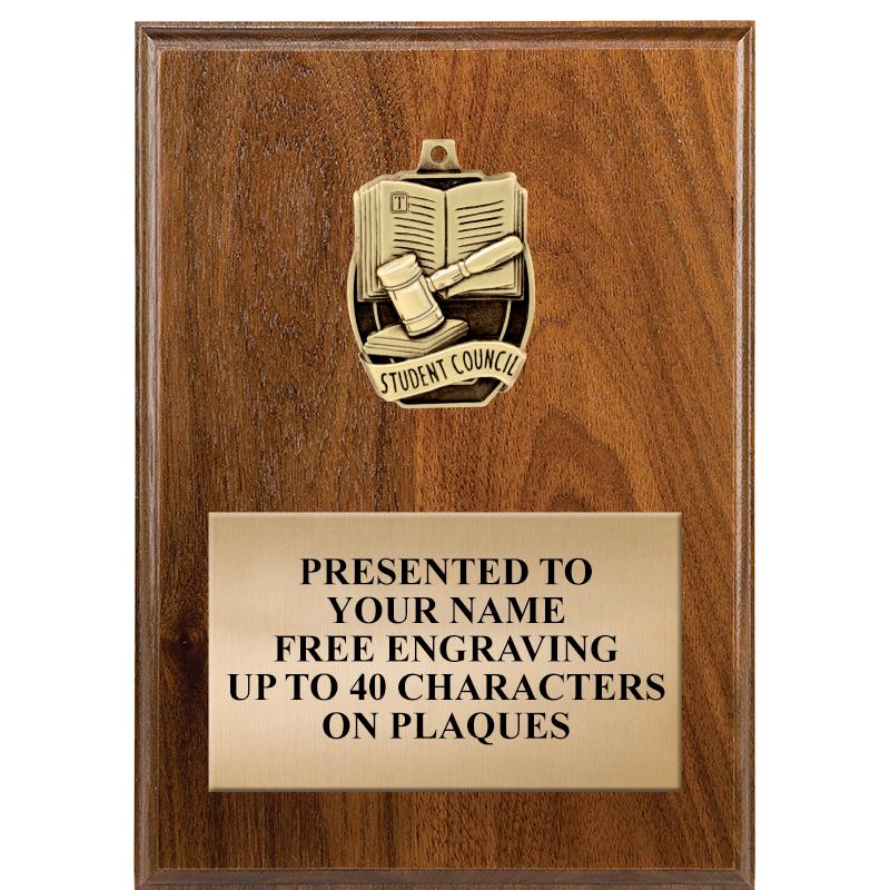 5X7 MEDALLION PLAQUE