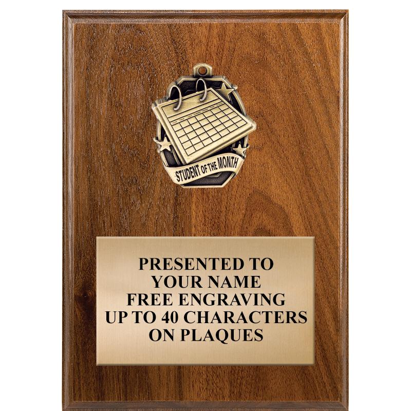 5X7 MEDALLION PLAQUE