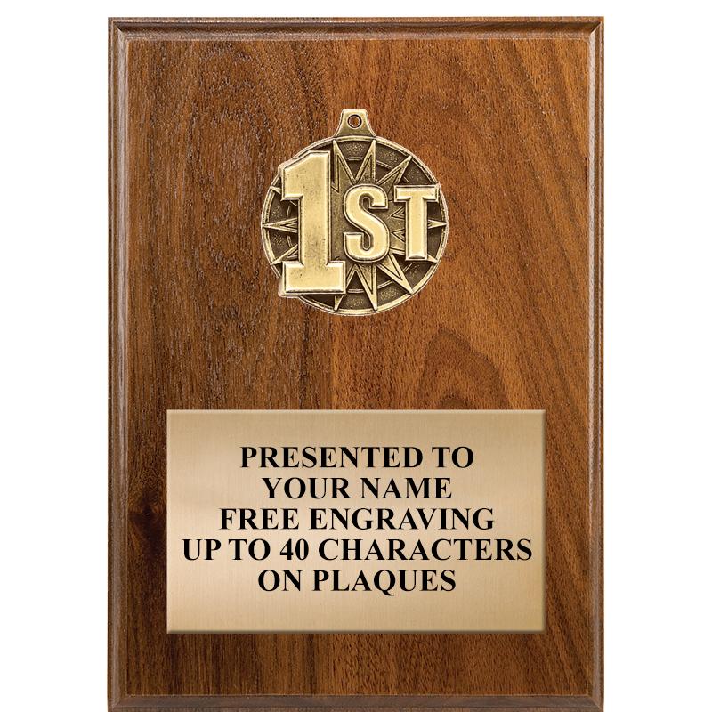 5X7 MEDALLION PLAQUE