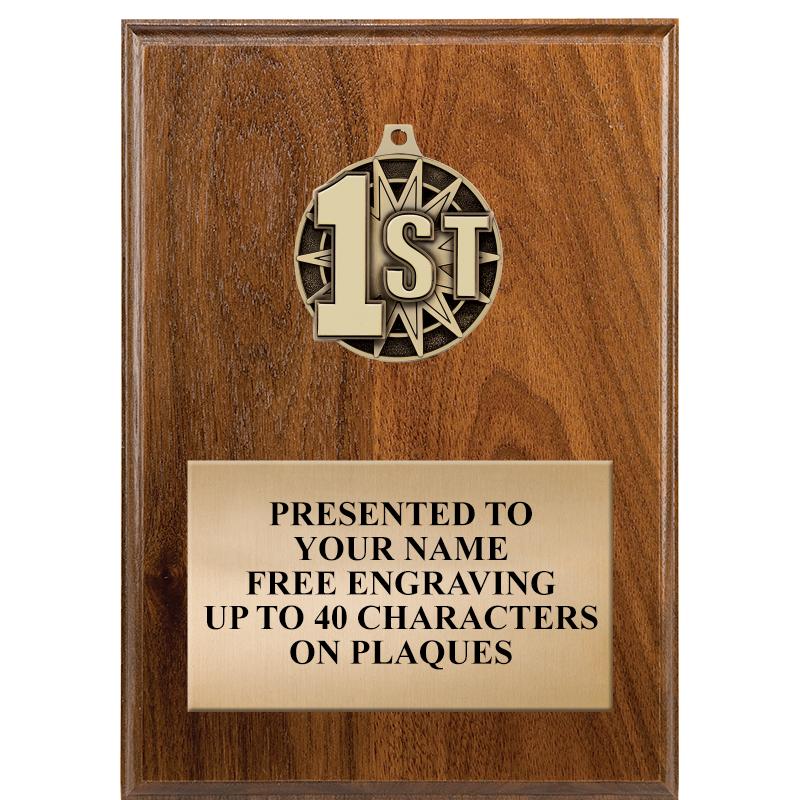 5X7 MEDALLION PLAQUE