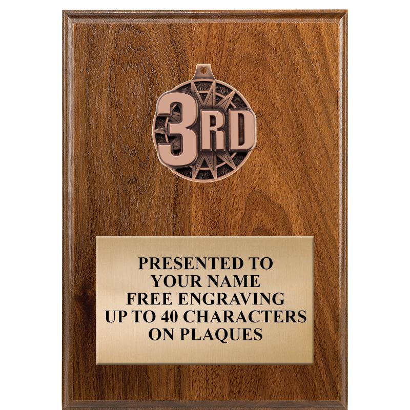 5X7 MEDALLION PLAQUE