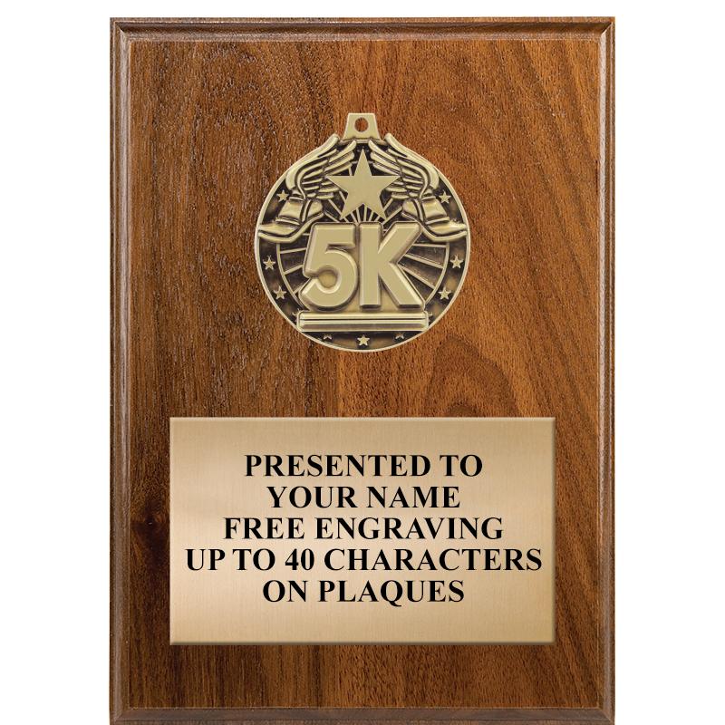 5X7 MEDALLION PLAQUE