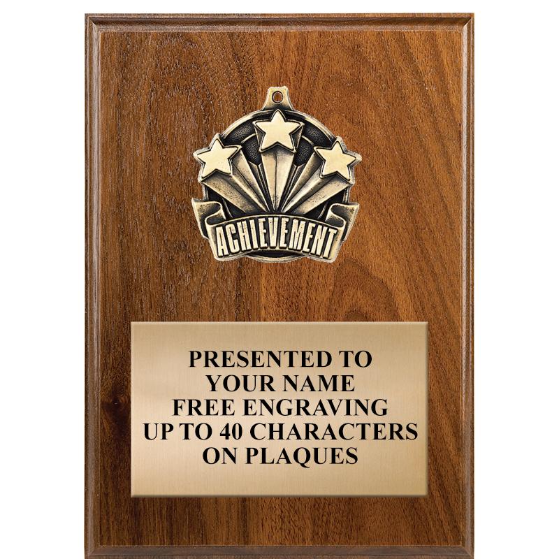 5X7 MEDALLION PLAQUE