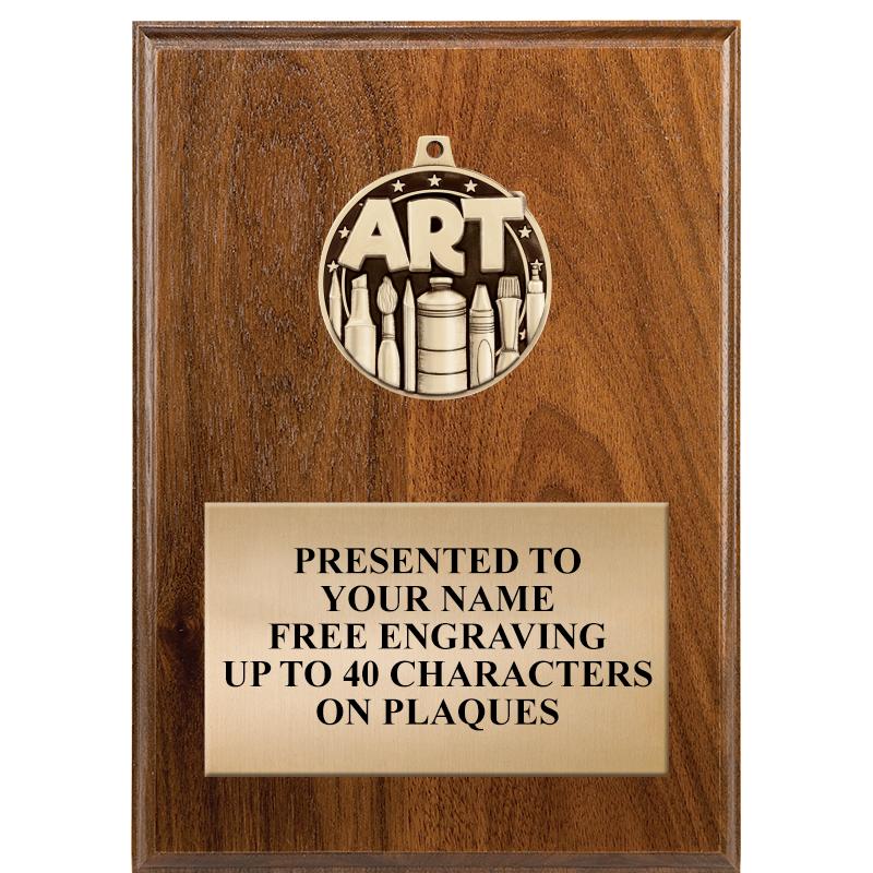 5X7 MEDALLION PLAQUE