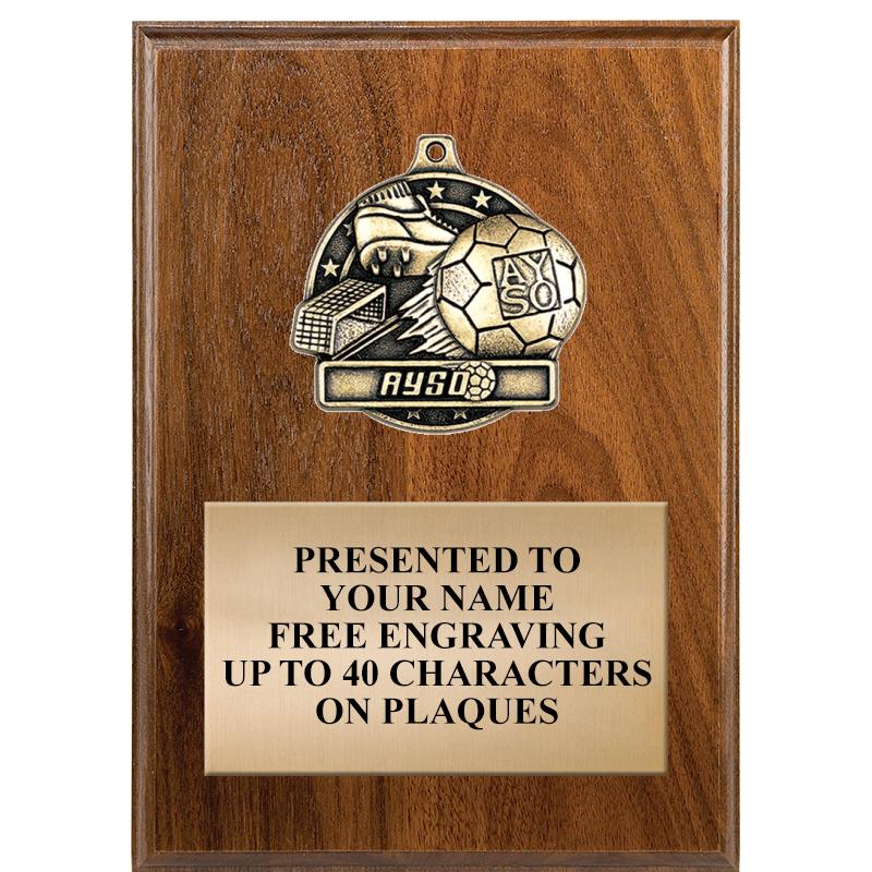 5X7 MEDALLION PLAQUE