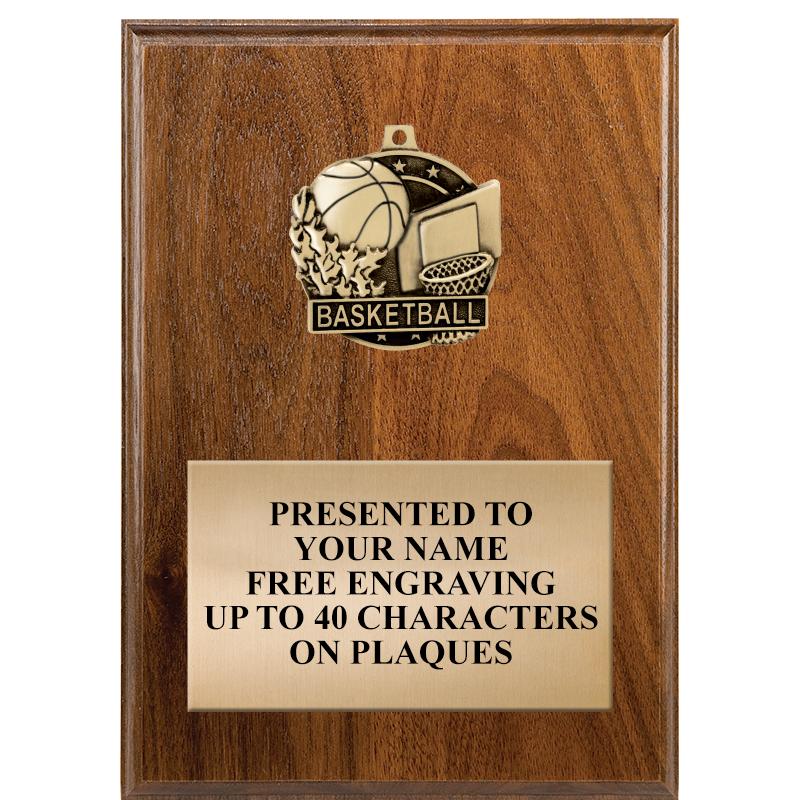 5X7 MEDALLION PLAQUE