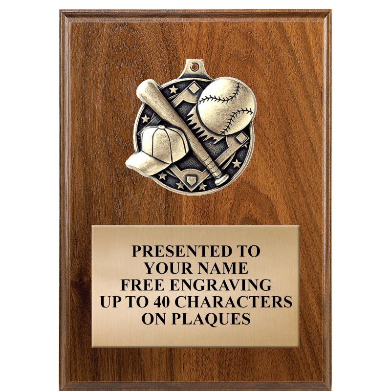 5X7 MEDALLION PLAQUE