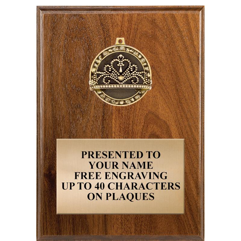 5X7 MEDALLION PLAQUE